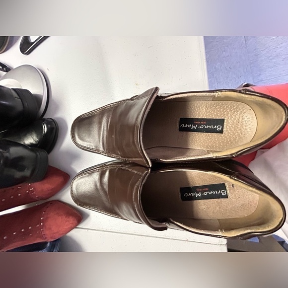 Bruno Marc brown leather loafers - Picture 2 of 7